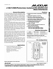 DataSheet MAX1480EA pdf